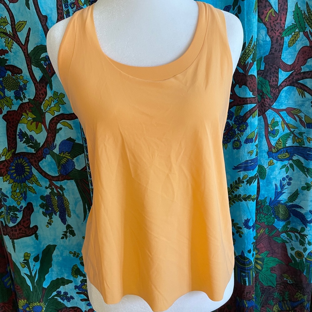 NWOT Sleeveless Orange Top